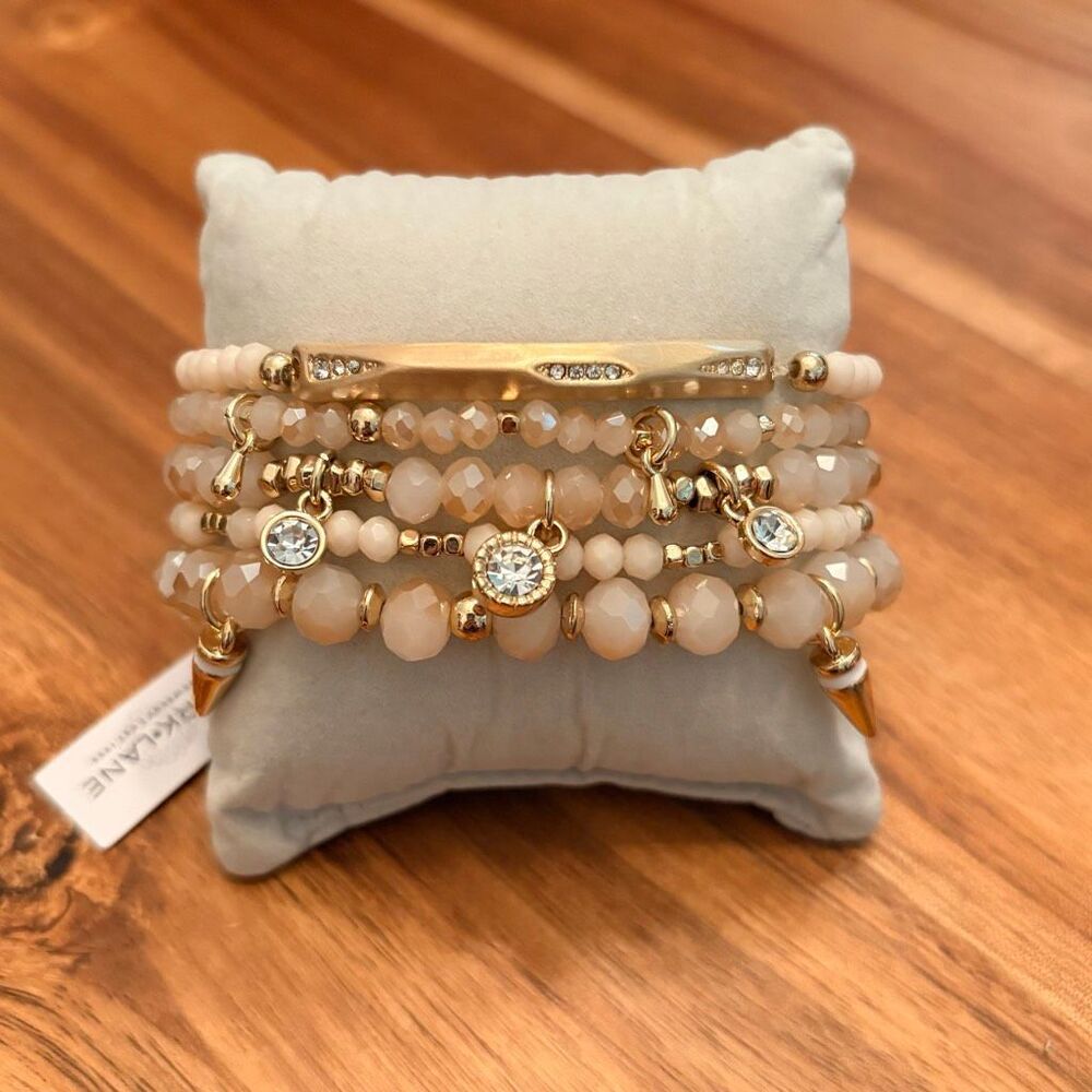 Park Lane | Creme Bracelet | Gold